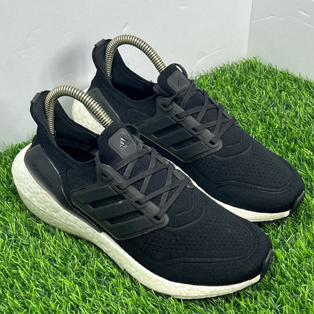 Adidas Women's UltraBoost 21 Running‎ Shoes Core Black White Size 7 US FY0402